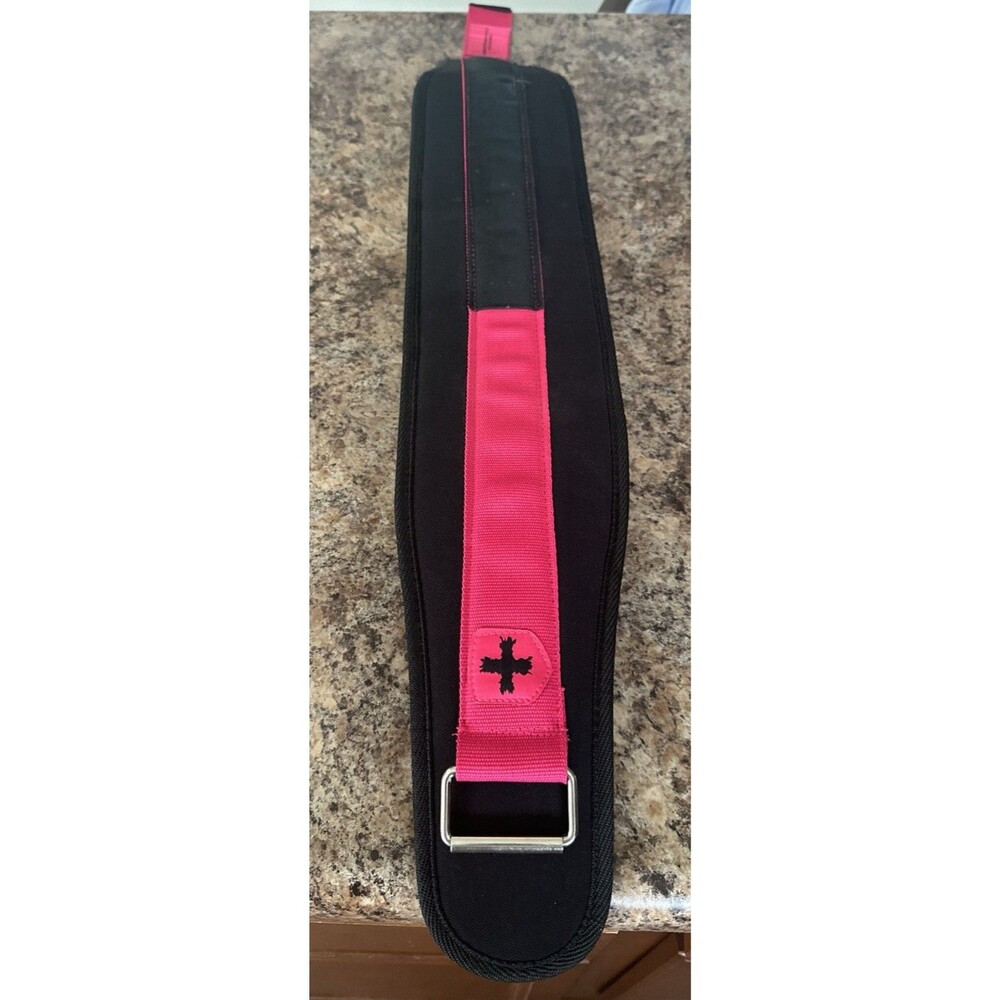 HARBINGER Womens Foam Core Weight Lifting Belt Black Purple S size